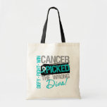 Cervical Cancer Picked The Wrong Diva Canvas Bags