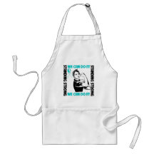 Cervical Cancer Standing Strong We Can Do It Aprons