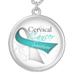 Cervical Cancer Survivor Personalized Necklace