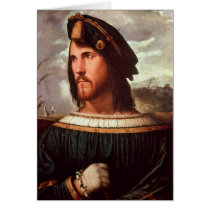 Cesare Borgia  Duke of Valencia Card