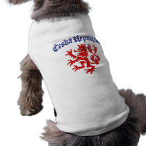Ceska Republika Dog Tee Shirt