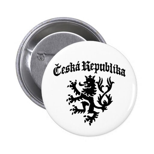 Ceska Republika Pinback Button