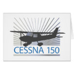 Cessna 150 greeting card