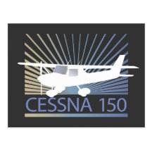 Cessna 150 postcard