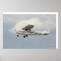 Cessna 172 on Takeoff posters