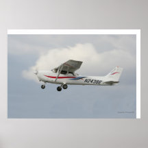 Cessna 172 on Takeoff Posters