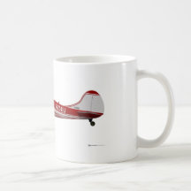 Cessna 195 coffee mugs