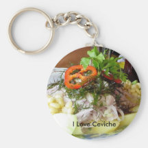 Ceviche Key Chain