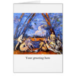 Cezanne bathers painting French impressionist art