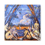 Cezanne bathers painting French impressionist art magnets