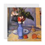 Cezanne painting Still Life With Blue Vase art invitations