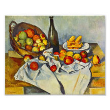Cezanne The Basket of Apples Print Photograph