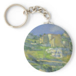 Cézanne's House in Provence keychains