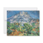 Cezanne's Mont Sainte Victoire Above the Tholonet invitations