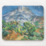Cezanne's Mont Sainte Victoire Above the Tholonet mousepads