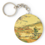 Cézanne's Mont Sainte Victoire keychains