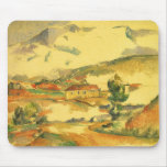 Cézanne's Mont Sainte Victoire mousepads