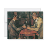 Cezanne's The Card Players invitations