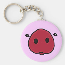 CF- Adorable Pig Snout Keychain