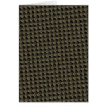 CF Carbonfiber Textured Greeting Cards