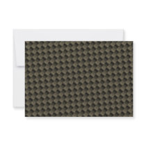 CF Carbonfiber Textured Custom Invites