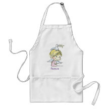 CH-009 Christmas Peace Apron
