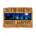 CH-46 Desert Campout t-shirts