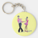 Cha Cha Cha Ballroom Dancing Key Chain