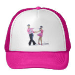 Cha Cha Cha Ballroom Dancing Trucker Hats