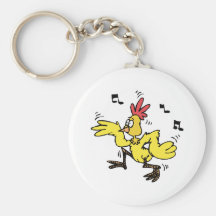 ChaChaCha Chicken Key Chains