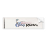 Chad Boring Bumper Sticker