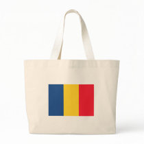 Chad Flag Canvas Bags