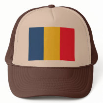 Chad Flag Trucker Hats