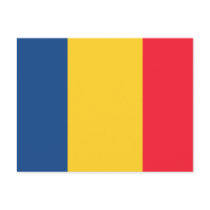Chad Flag Postcard