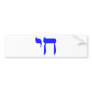 CHAI  blue Bumper Stickers