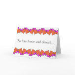 chain of hearts customisable  greeting