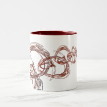 Chain of hearts mugs