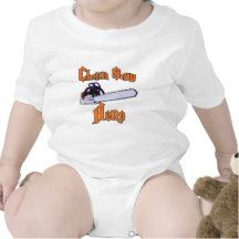 Chain Saw Hero Chainsaw Baby Bodysuit