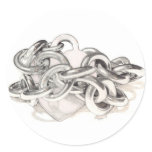 Chained Heart Sticker