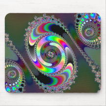 Chainsaw - Fractal Mousepad