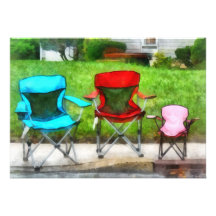 Chair Family Personalized Invitations