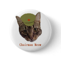 Chairman Meow Button