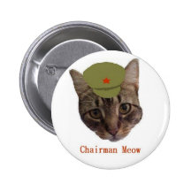 Chairman Meow Button