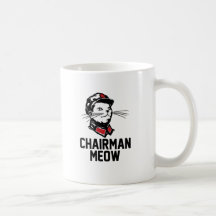 Chairman Meow (Mao) Design Coffee Mug