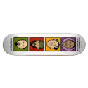 Chairman O and the Stinko Pinko Band skateboards