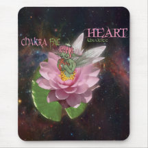 CHAKRA FAE - HEART MOUSE PAD