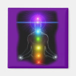 CHAKRA LIGHTS FRIDGE MAGNET