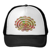 Chakra Style Sunflower Trucker Hat