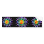 Chakra Sun Bumper Sticker bumper stickers