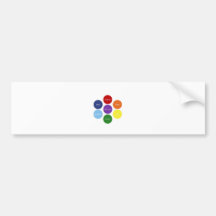 Chakra Super Powers Bumper Sticker